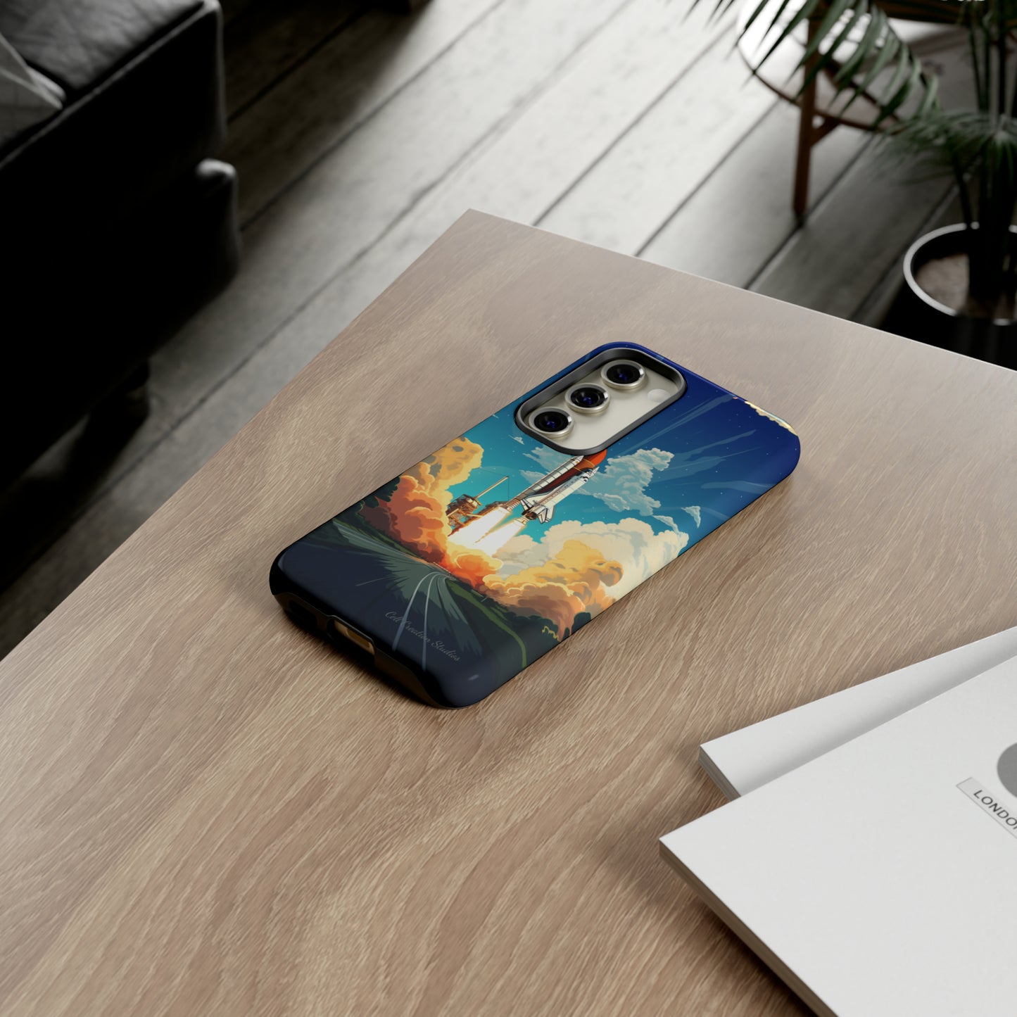 Introducing the "NASA Space Shuttle Launch" Cell Phone Case - Elevate Your Style to New Heights -Tough Cases