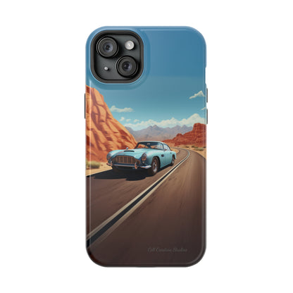 "Silver Racing Legend" -MagSafe Tough iPhone Cases