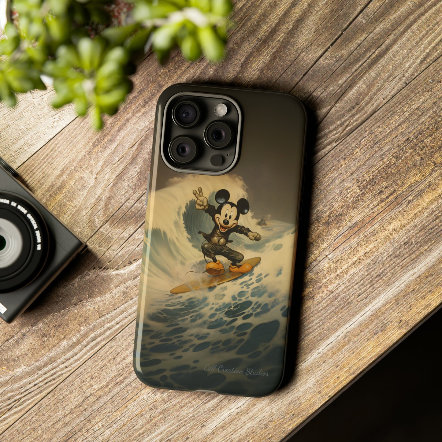 "Surf's Up Mickey" -Tough iPhone Cases