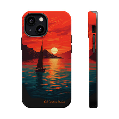 "Serenity at Sunset" -MagSafe Tough iPhone Cases