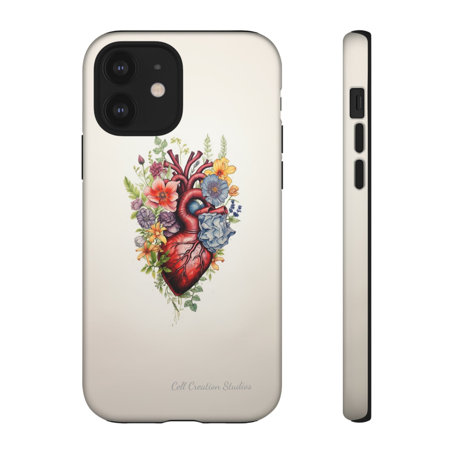 "Blooming Hearts" -Tough iPhone Cases