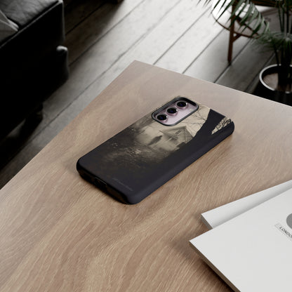 Introducing the "Ethereal Encounter" Cell Phone Case – Unveil the Mystery of the Ghostly Presence -Tough Cases