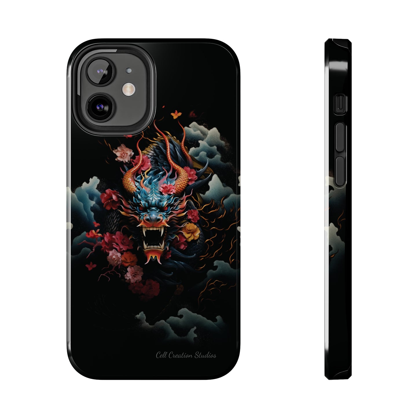 Introducing the "Japanese Dragon Majesty" Cell Phone Case – Embrace the Legend in Style -Tough Phone Cases