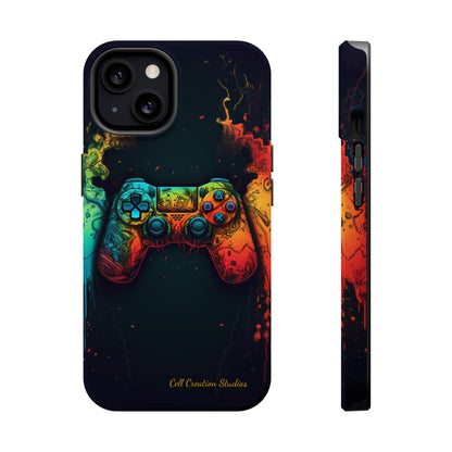 "ColorBlast Gaming" -MagSafe Tough iPhone Cases