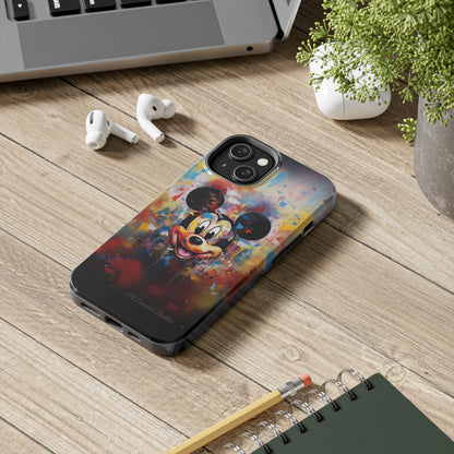 "Cheerful Mickey Mouse" -Tough iPhone Cases