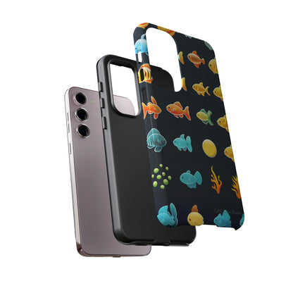 "AquaArt Fish" -Tough Phone Cases