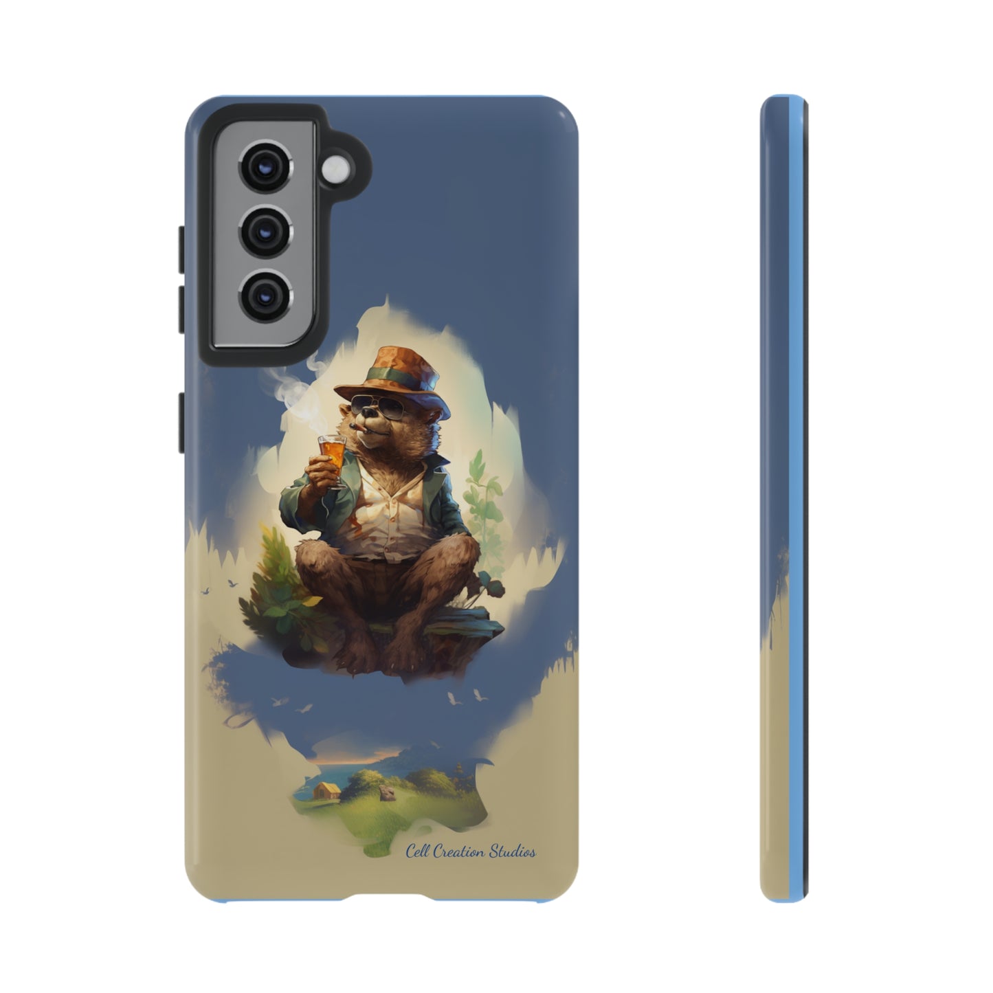 Introducing the "Bear's Homeward Bound" Cell Phone Case – Where Dreams of Home Come Alive -Tough Cases