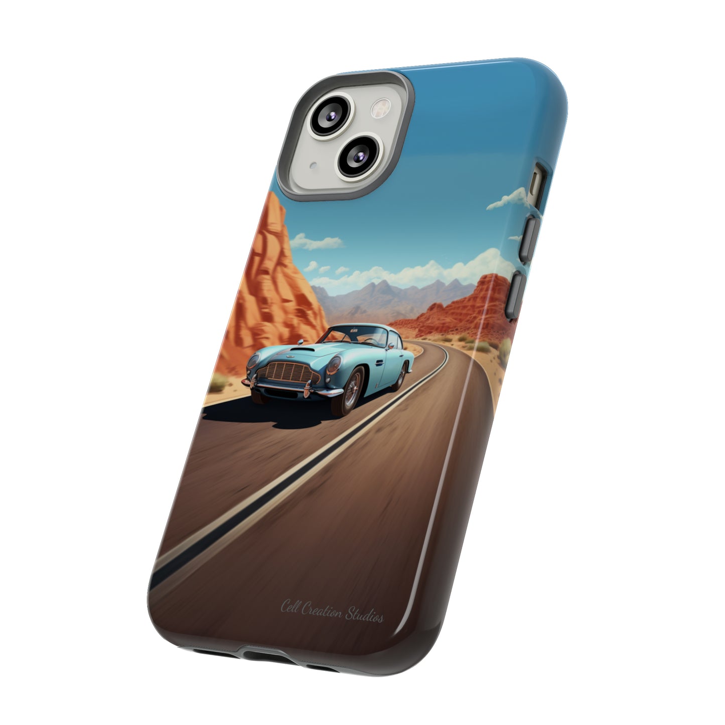 "Silver Racing Legend" -Tough iPhone Cases