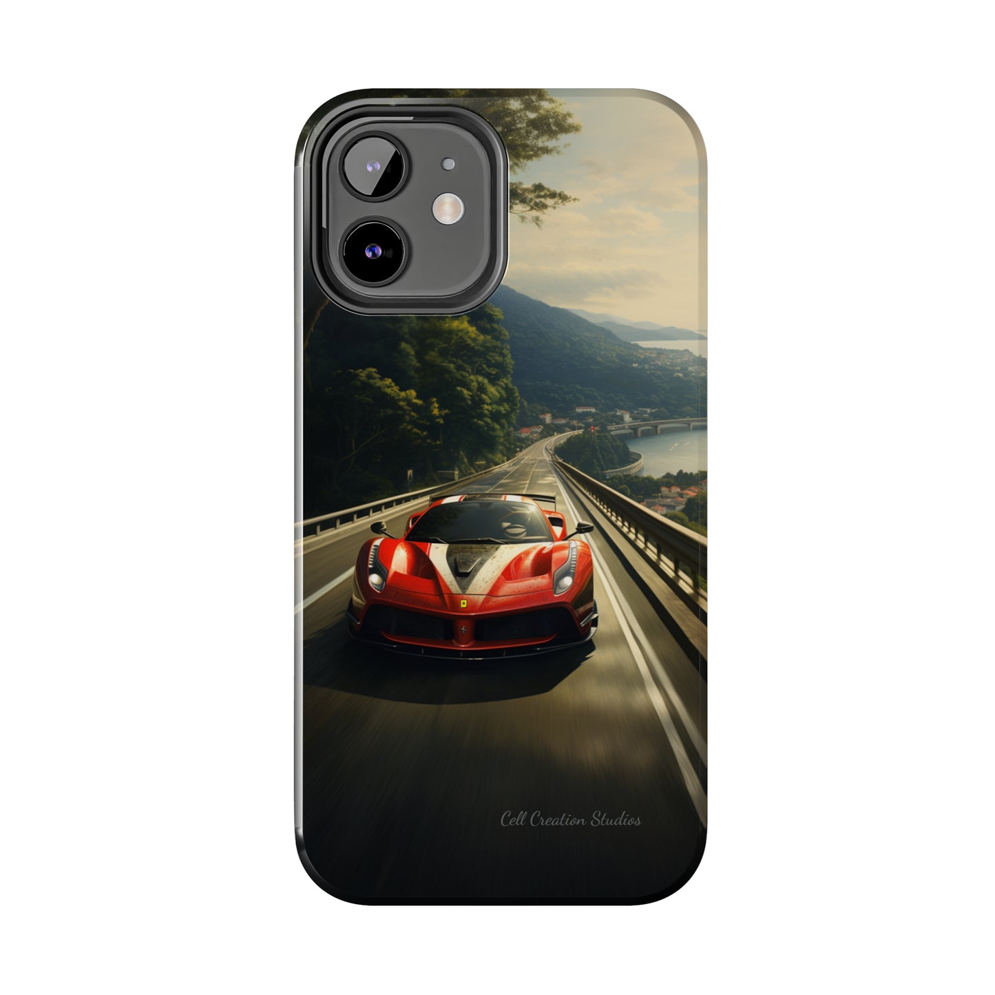 "Tropical Thrill Ferrari Edition" -Tough iPhone Cases