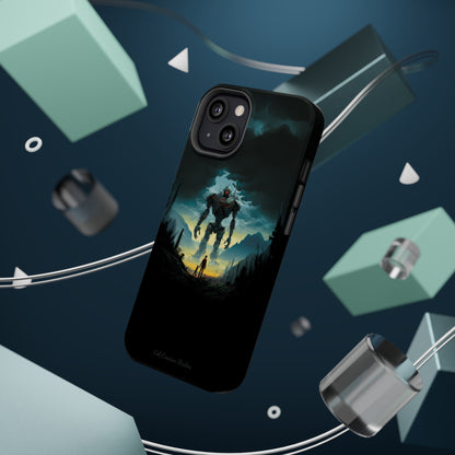 Introducing the "Rising Titan" Cell Phone Case – Witness the Astonishing Emergence of a Giant Robot! -MagSafe Tough Cases