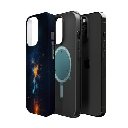 Introducing the "Luminous Neuron" Cell Phone Case – Illuminate Your Connection! -MagSafe Tough Cases