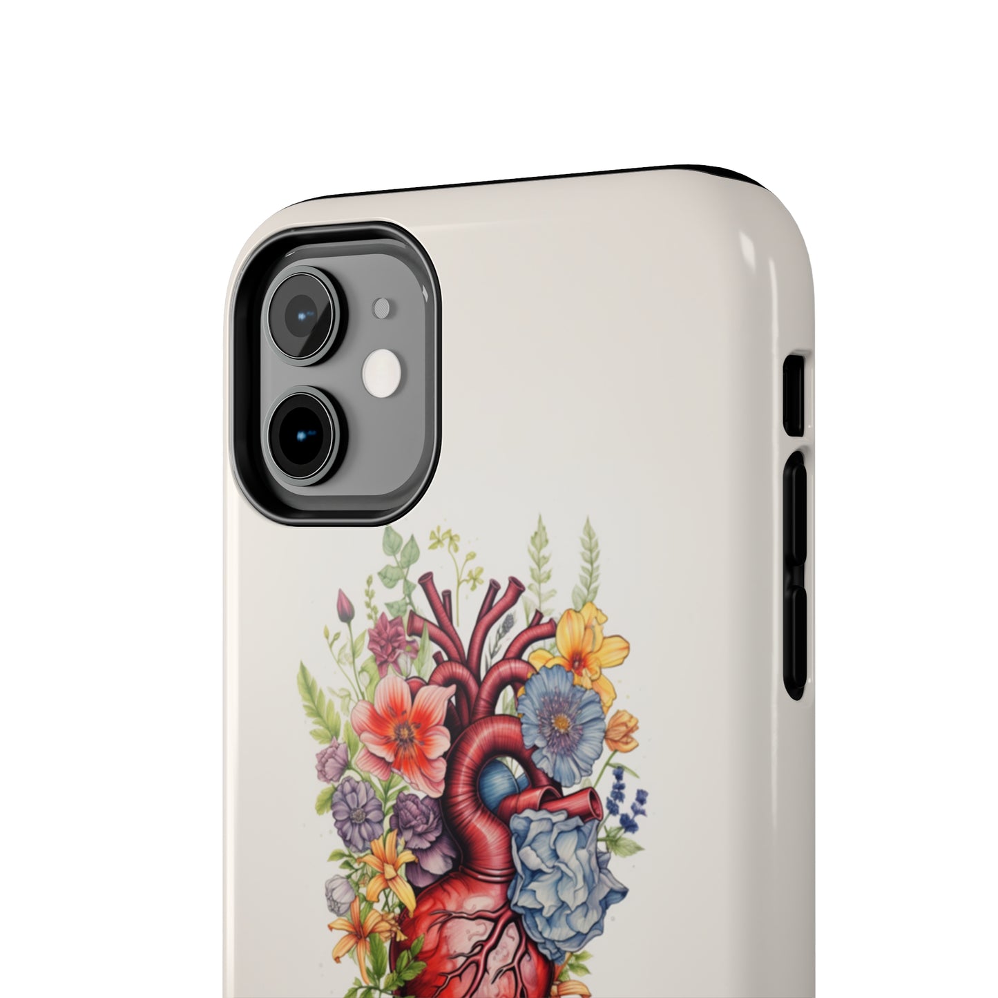 "Blooming Hearts" -Tough iPhone Cases