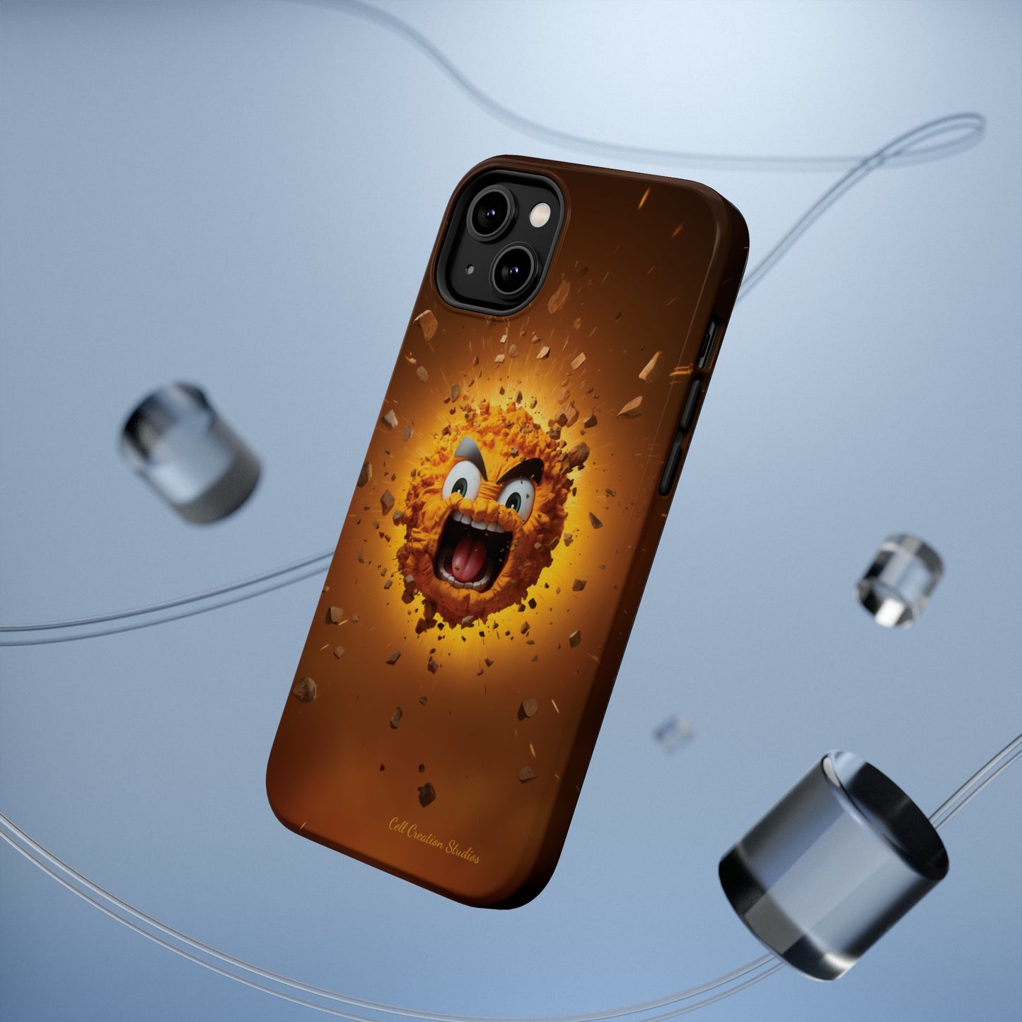 Introducing the "Emoji Explosion" Cell Phone Case – Express Yourself with a Bang -MagSafe Tough Cases