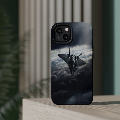 "Stealth Fighter Sky Guardian" Phone Case -MagSafe Tough Cases