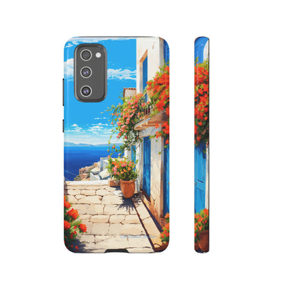 "Mediterranean Bliss Horizon" -Tough Samsung Phone Cases