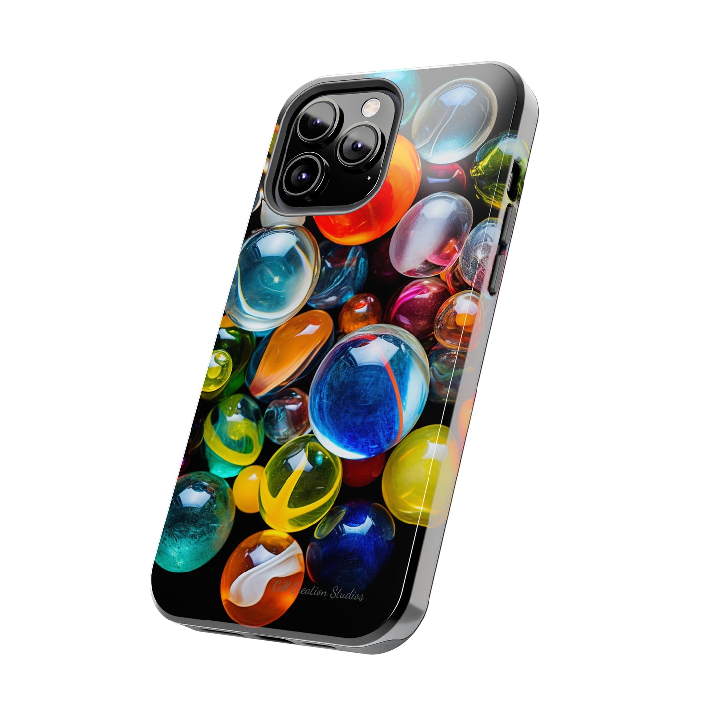 Introducing the "Vibrant Marbles Mosaic" Cell Phone Case – Carry a Kaleidoscope of Colors! -Tough Phone Cases