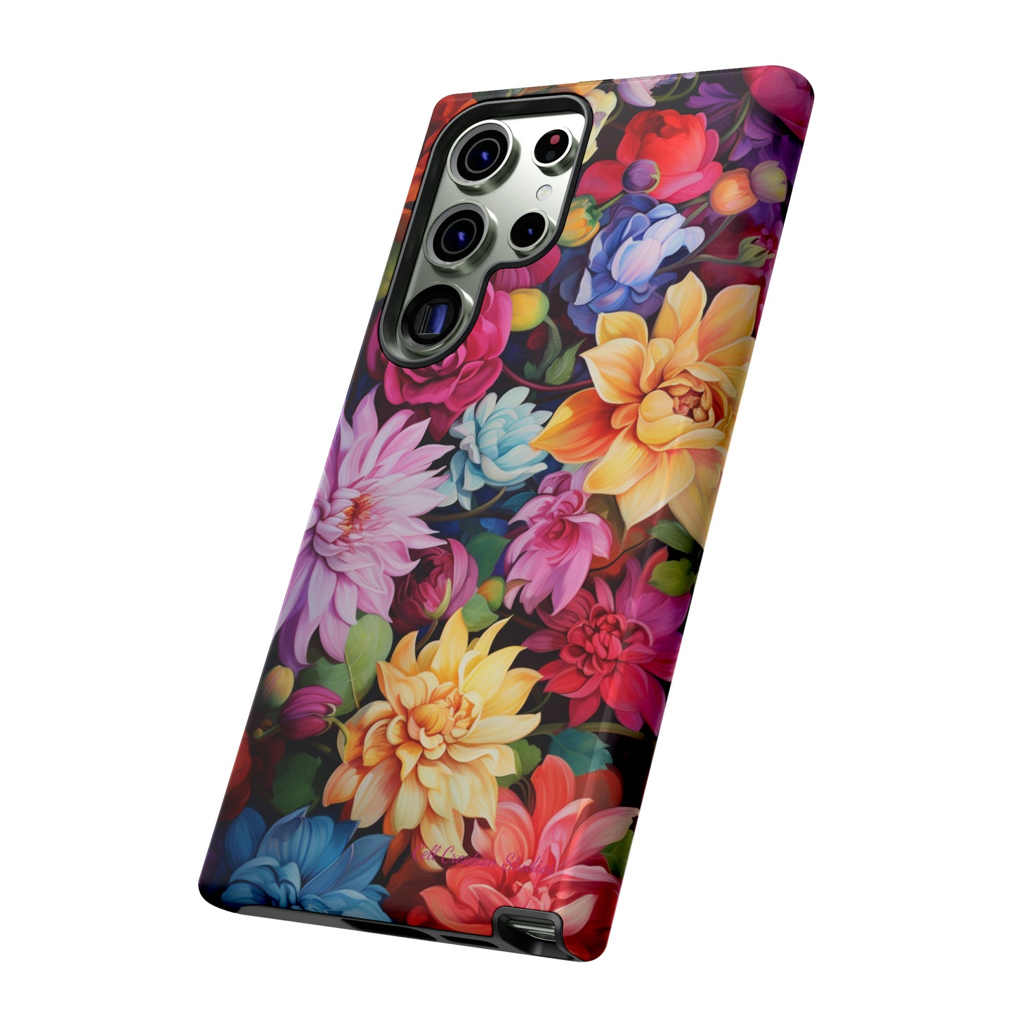 Introducing the "Blossom Beauty" Cell Phone Case – Elevate Your Style with Floral Charm -Tough Cases