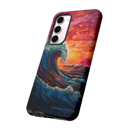 "Colorful Ocean Wave" Cell Phone Case -Tough Cases