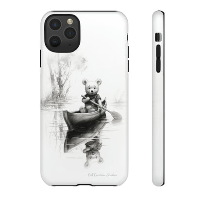 "Winnie-the-Pooh Rowing" Phone Case -Tough Cases