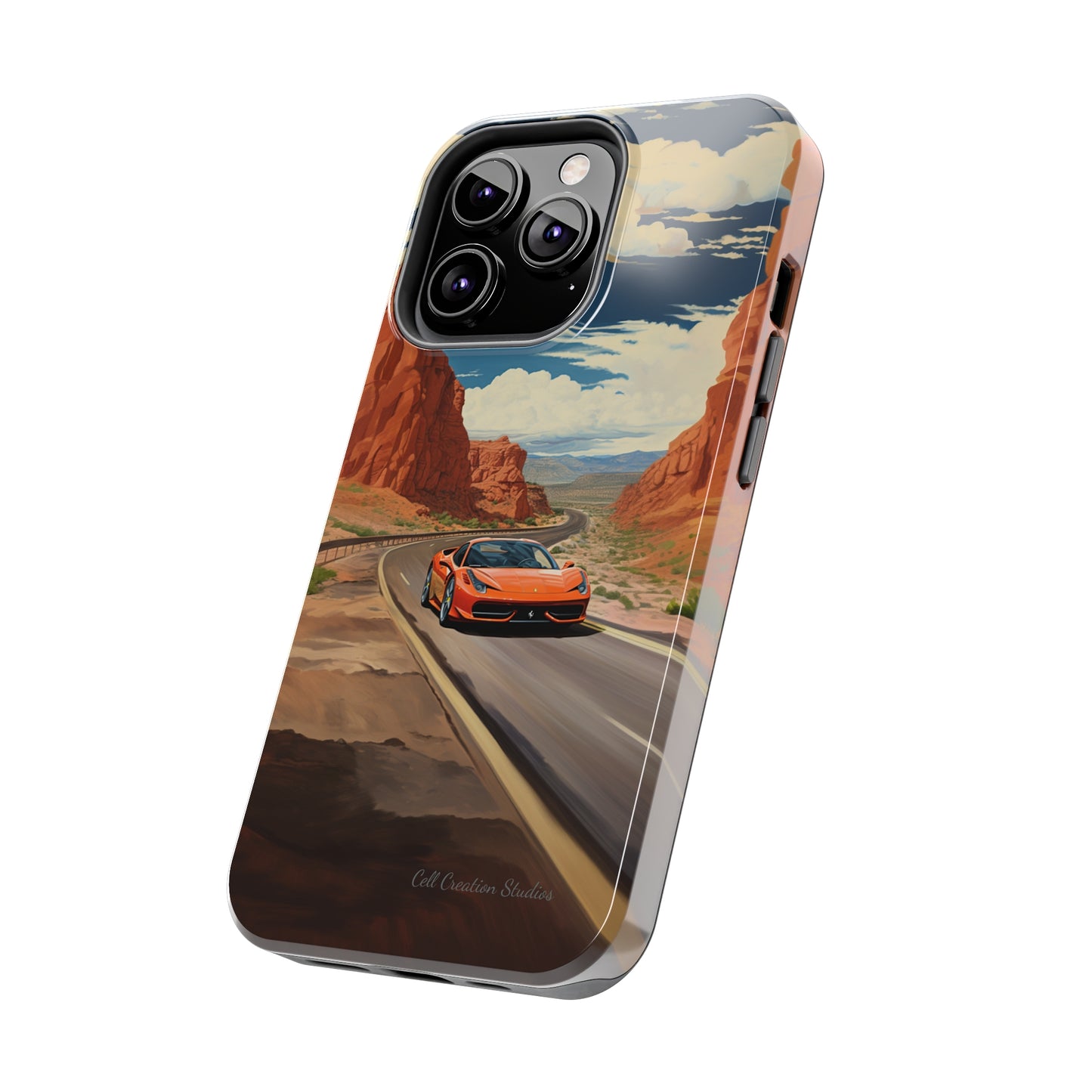 "Desert Racer Ferrari Edition" -Tough iPhone Cases