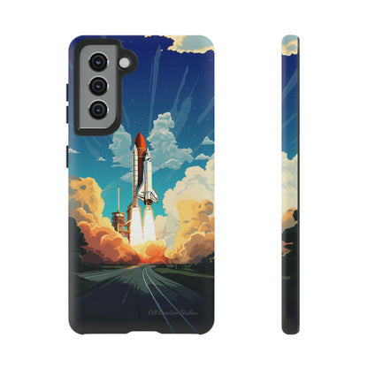 Introducing the "NASA Space Shuttle Launch" Cell Phone Case - Elevate Your Style to New Heights -Tough Cases