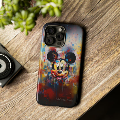 "Cheerful Mickey Mouse" -Tough iPhone Cases