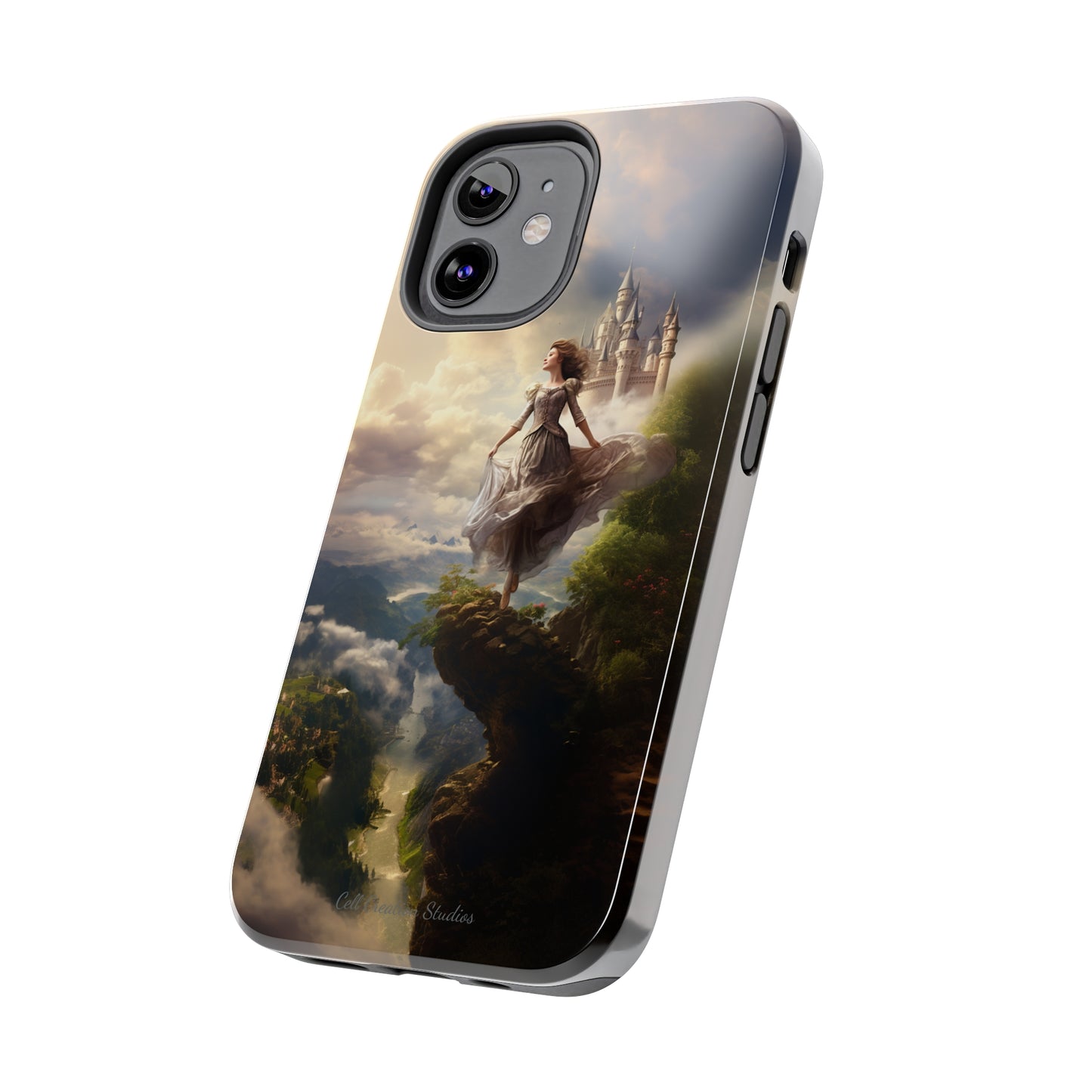 Introducing the "Enchanted Castle Discovery" Cell Phone Case – Uncover the Magic of The Castle On The Hilltop-Tough Phone Cases