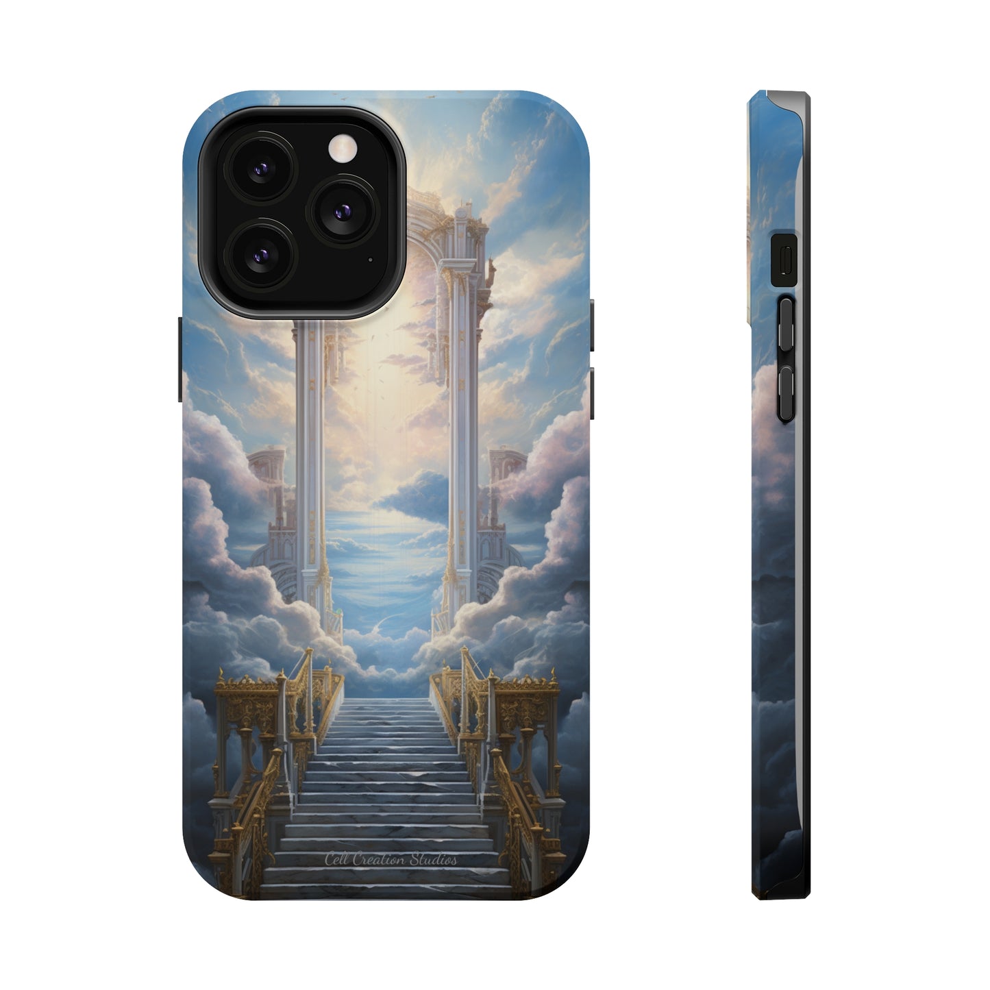 Introducing the "Celestial Gateway" Cell Phone Case – Elevate Your Device with Heavenly Splendor -MagSafe Tough Cases