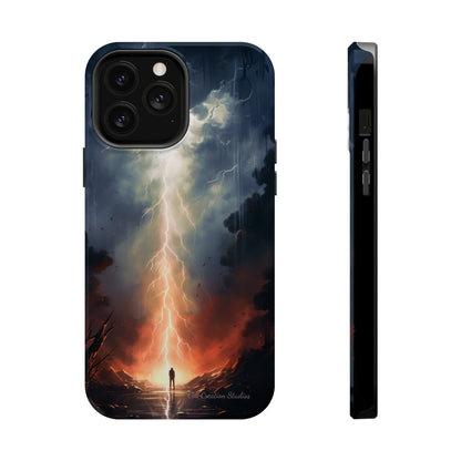 Introducing the "Thunderstrike" Cell Phone Case – Feel the Pulse of the Storm -MagSafe Tough Cases