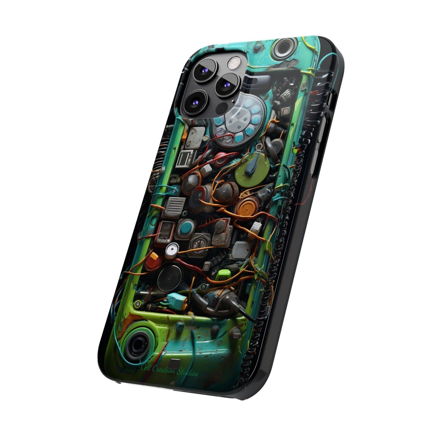 Introducing the "Mechanical Wonders" Cell Phone Case – Peek Inside with Intricate Cell Phone Inner Workings -Slim Phone Cases