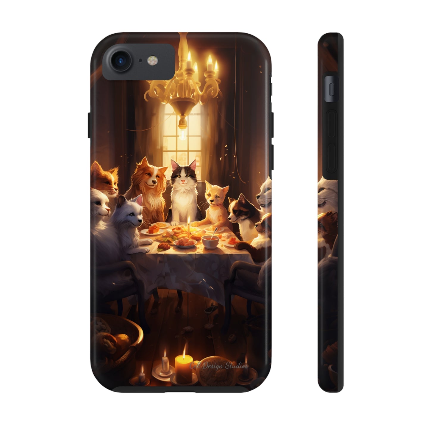 Introducing the "Harmony Feast" Cell Phone Case – Celebrate Unity and Joy! -Tough Phone Cases