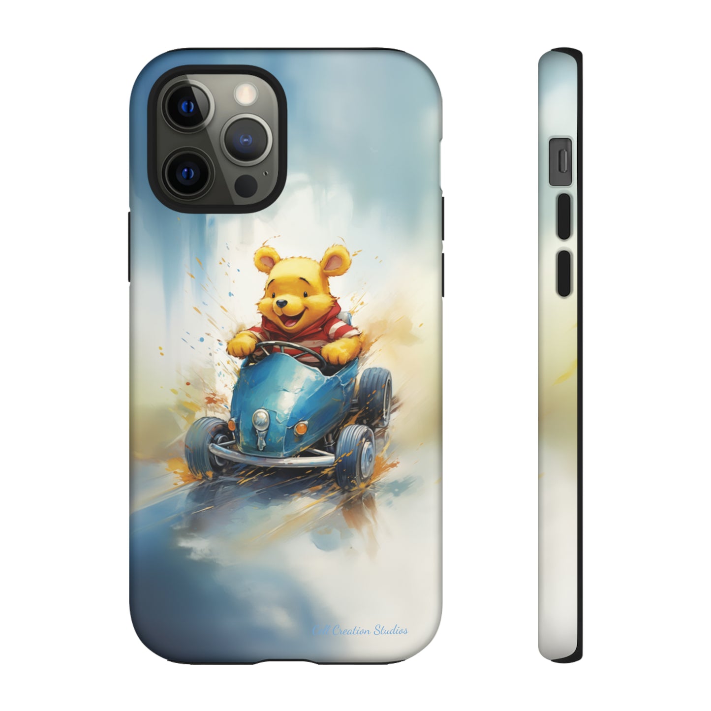 "Winnie-The-Pooh's Race Day" Phone Case -Tough Cases