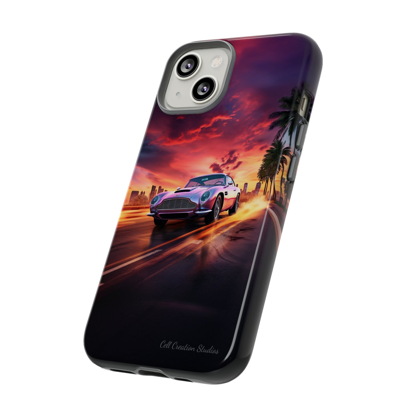 "Silver Aston Martin Racing" -Tough iPhone Cases