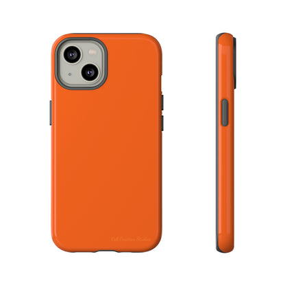 "Orange Burst" -Tough iPhone Cases