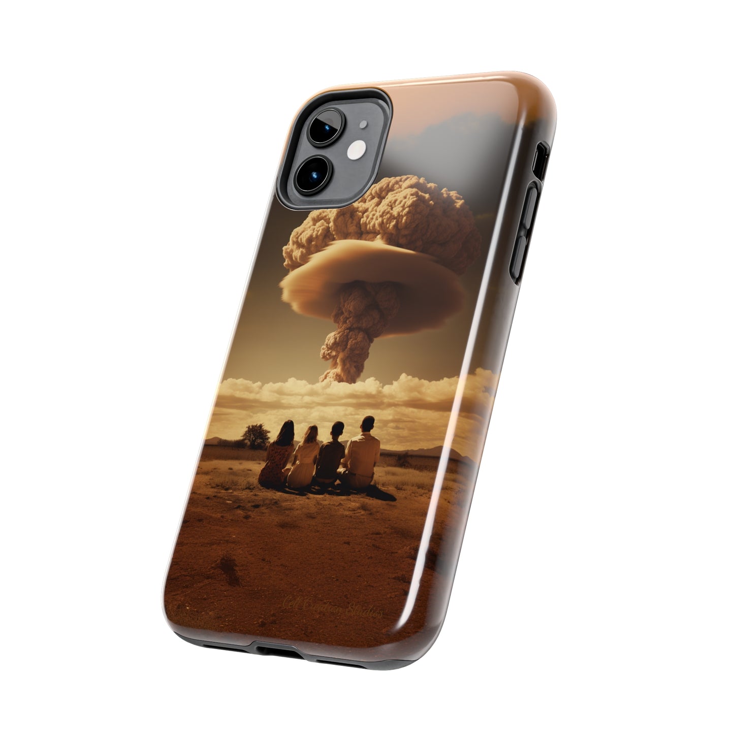 Introducing our "Skywatchers" Cell Phone Case - A Thought-Provoking Design -Tough Phone Cases