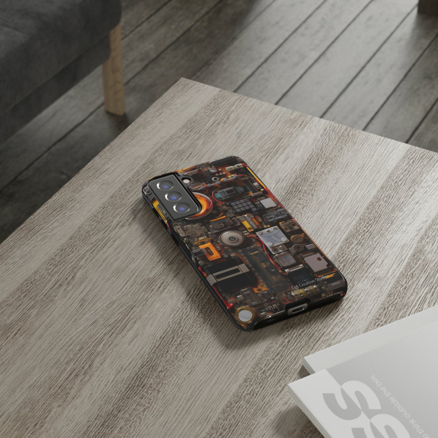 "TechInsight Guardian" -Tough Samsung Phone Cases