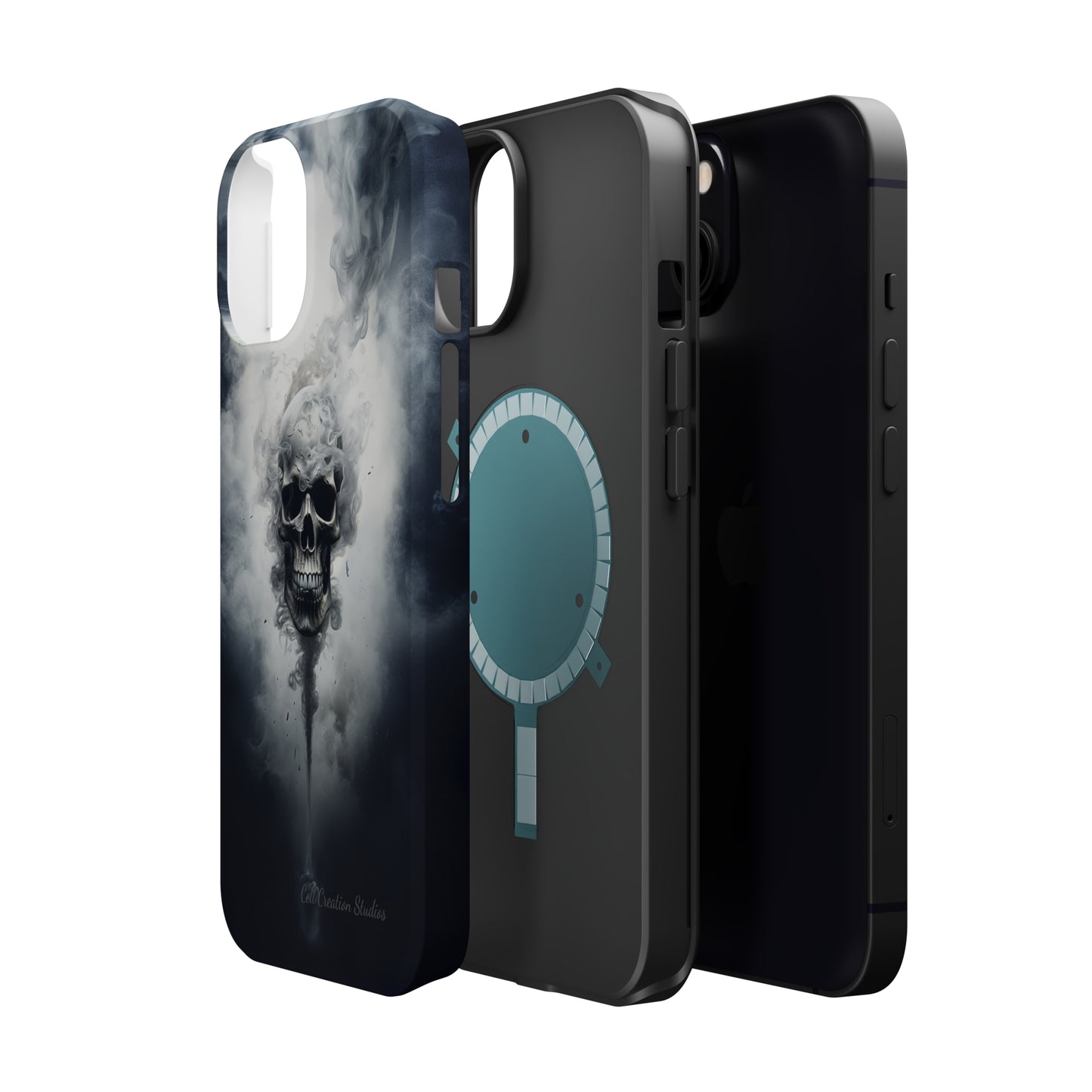 "Mystic Smoke Skull" -MagSafe Tough iPhone Cases