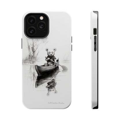 "Winnie-the-Pooh Rowing" Phone Case -MagSafe Tough Cases