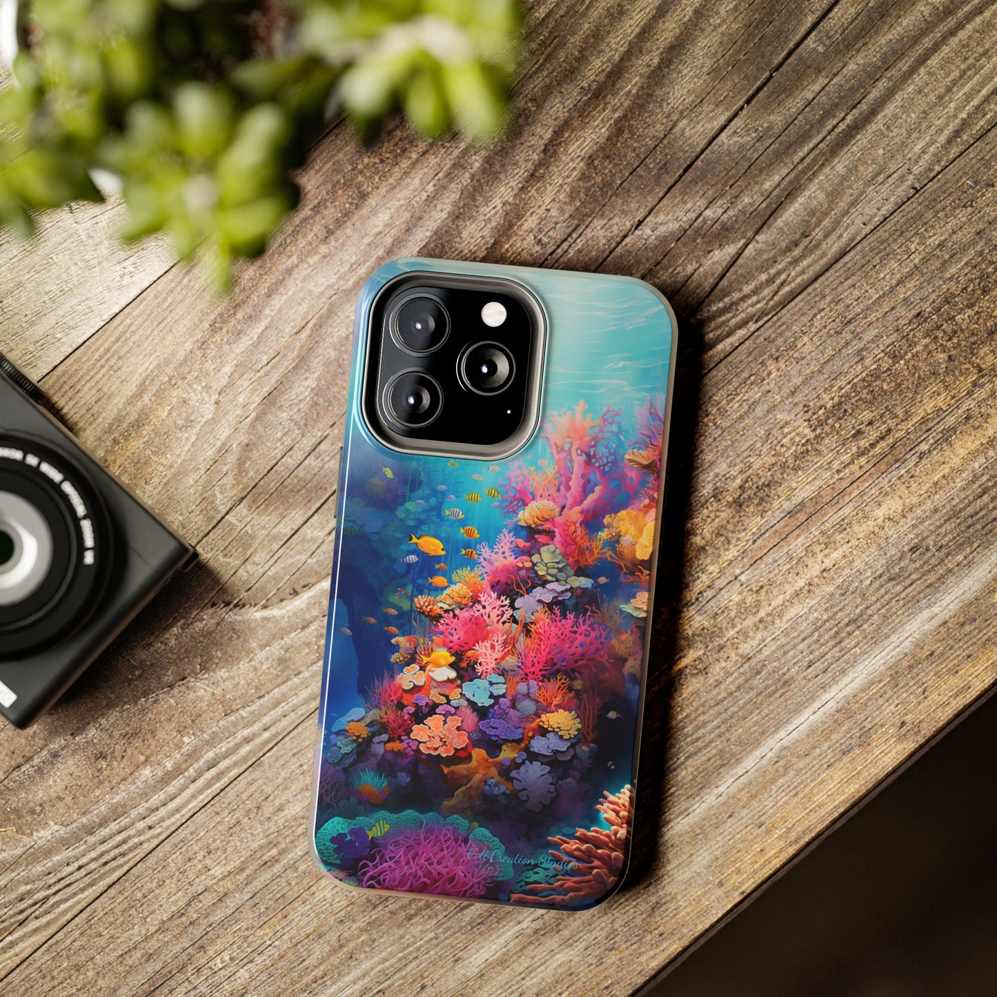 "Coral Reef Splendor" Cell Phone Case – Dive into the Vibrant Underwater World - Phone Cases