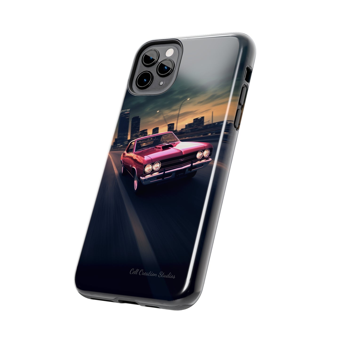 "Sunset City Cruise GTO Edition" -Tough iPhone Cases