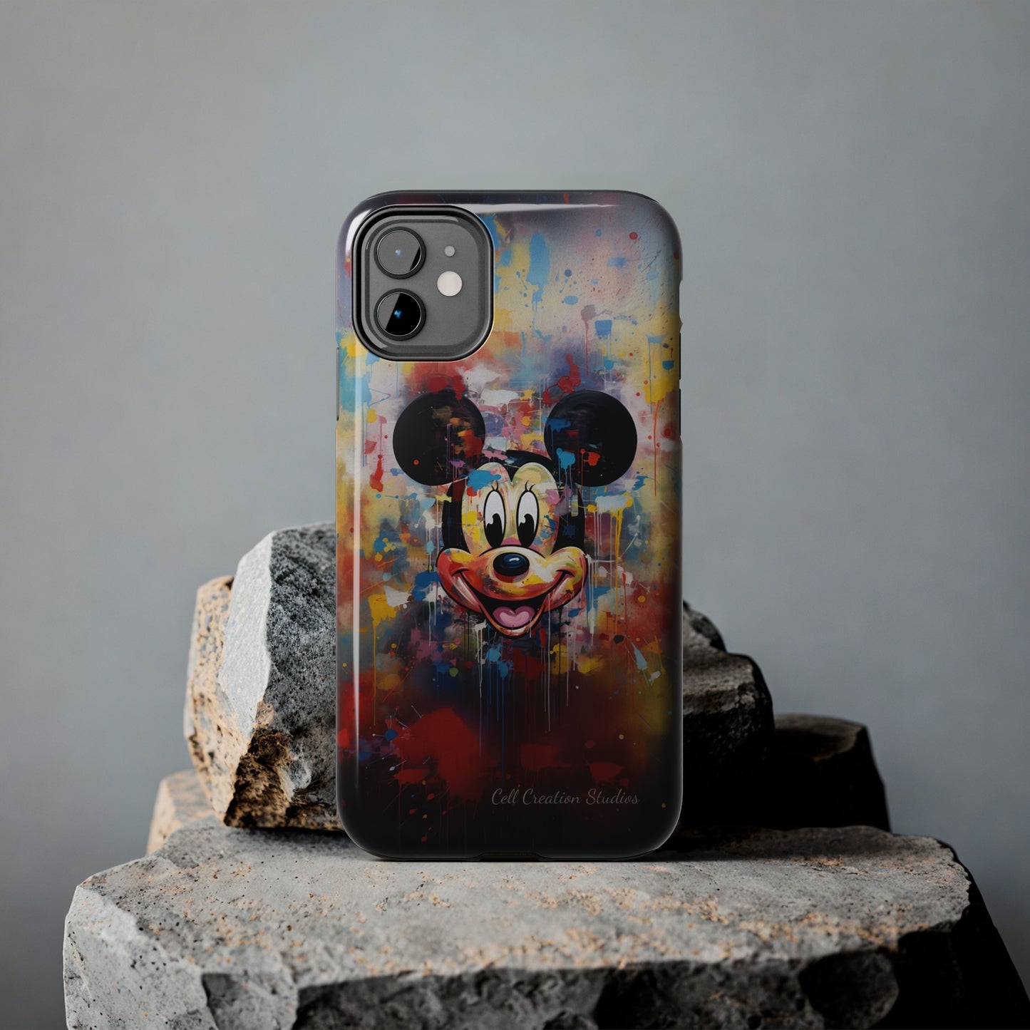 "Cheerful Mickey Mouse" -Tough iPhone Cases