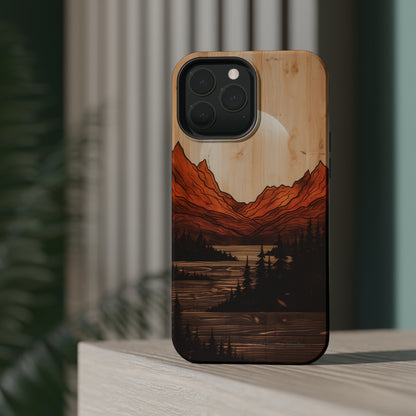 "Mountain Moonlight" Phone Case -MagSafe Tough Cases