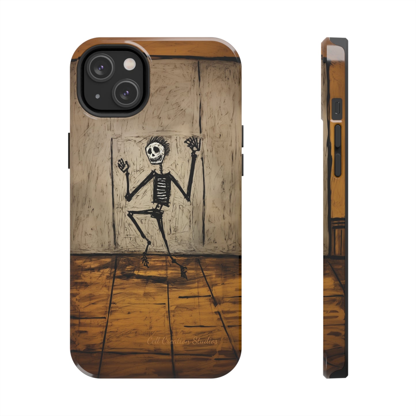 "Groovy Bones Skeleton" -Tough iPhone Cases