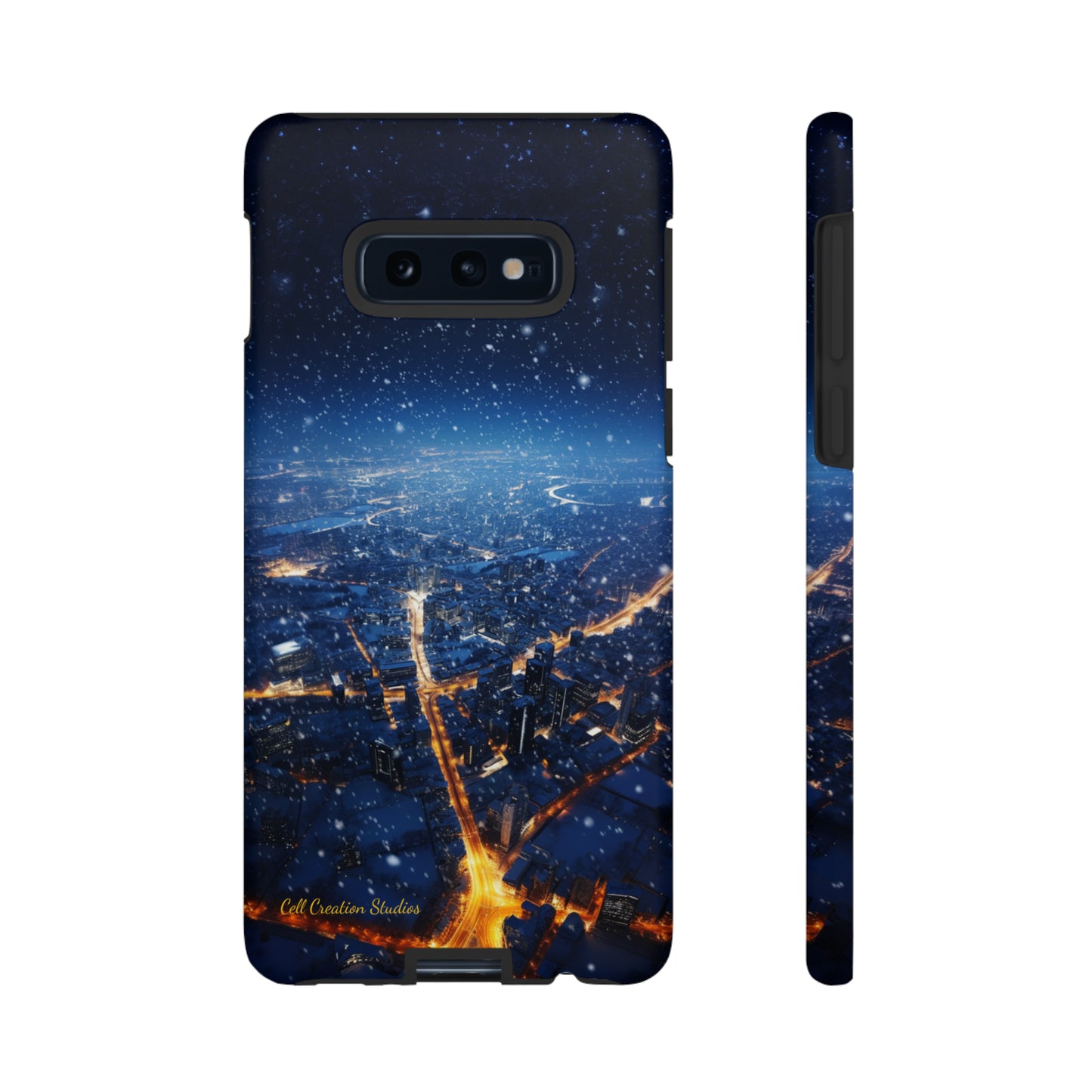 "Urban Snowfall Glow" -Tough Samsung Phone Cases