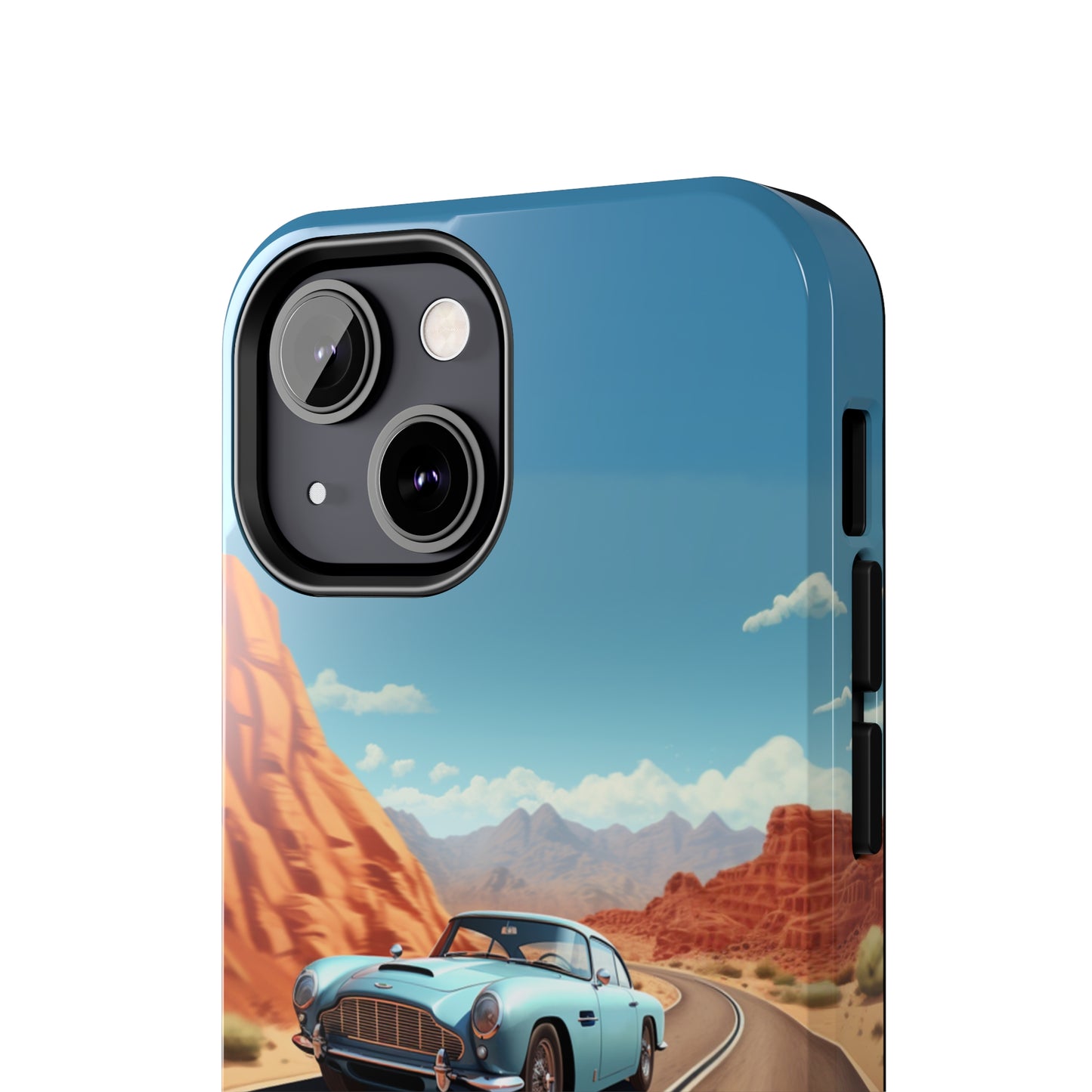 "Silver Racing Legend" -Tough iPhone Cases