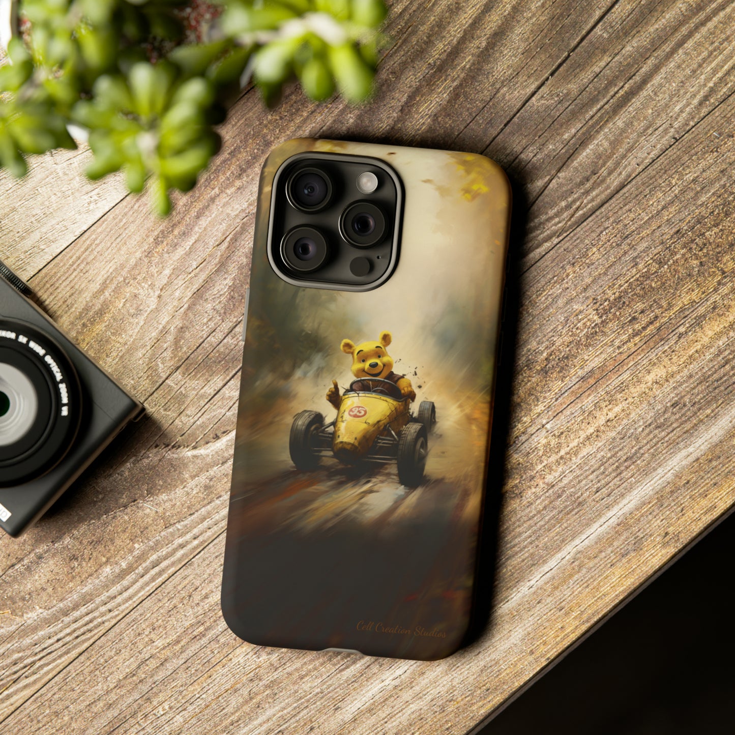 "Winnie-the-Pooh's Victory Lap" Phone Case -Tough Cases