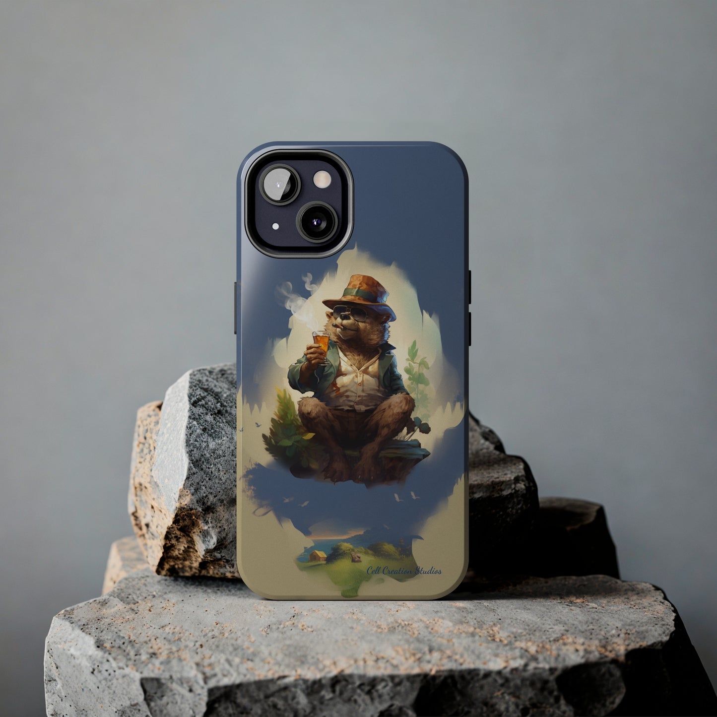 Introducing the "Bear's Homeward Bound" Cell Phone Case – Where Dreams of Home Come Alive -Tough Phone Cases