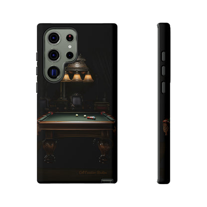 "Elevate Your Game: Pool Table-Themed Phone Case for Billiards Enthusiasts" -Tough Cases