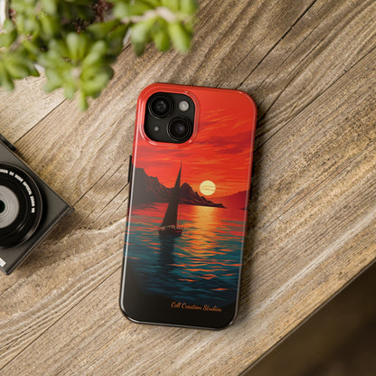 "Serenity at Sunset" -Tough iPhone Cases