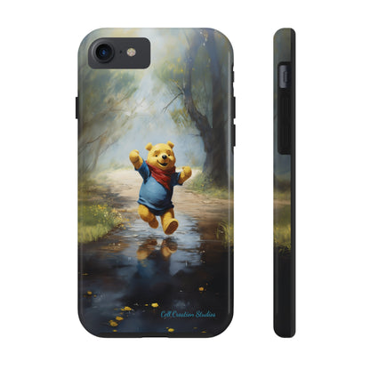 Introducing the "Winnie-The-Pooh Puddle Splash" Cell Phone Case – A Splash of Nostalgic Fun -Tough Phone Cases